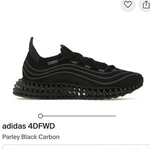 ADIDAS Mens 4Dfwd X Parley Running Sneakers Shoes - Black
